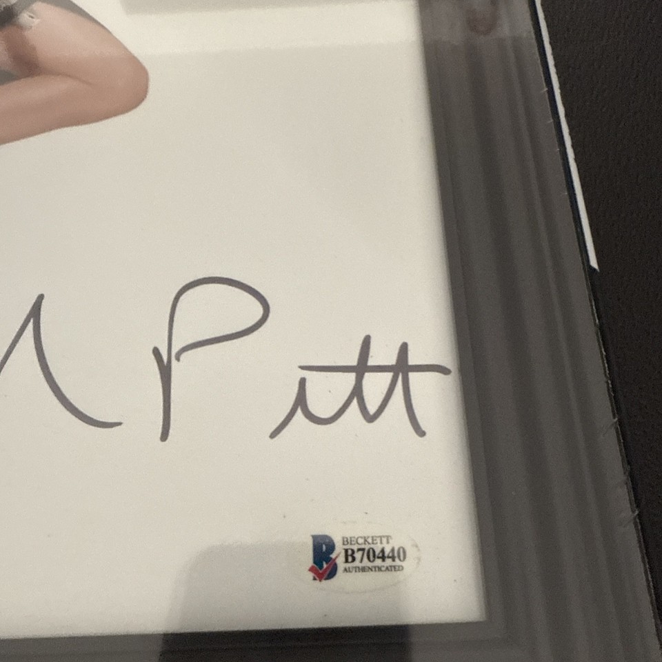 Angelia Jolie (Mr And Mrs Smith) Sexy 11x14 Autographed Photo Becket ...