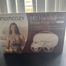 Momcozy M5 Hands-Free Double Breast Pump Set