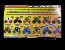 Monster Jam Mini Series 20 Sparkle Smash 1.86