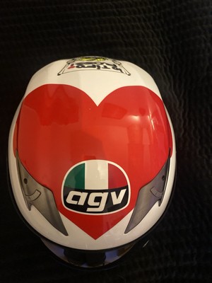 agv helmet price heart edition K3 Syth Matte Black/Yellow Fluo / S and a tear AGV Pista GP RR Helmet