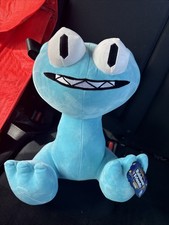 Rainbow Friends 15 Giant Cyan Plush Stuffed Toy Figure. Brand New with Tags