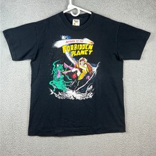 Vintage Return to the Forbidden Planet T Shirt XL Black Single Stitch USA Made