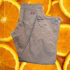 Dickies Carpenter Pants 40x32 Mens Beige Cotton Work Utility Trousers