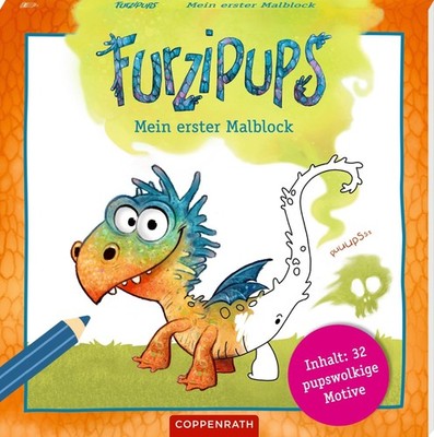 Lena Lackmann nach Illustrati Furzipups: Mein erster Malb (Hardback) (UK IMPORT)