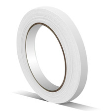 Birllaid 1/2 Inch x 200 Feet Fabric Tape Double Sided,Clear white