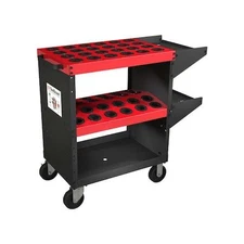 Huot 13940 Cnc Toolscoot, 40 Taper, Black, Steel