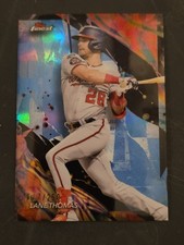 2024 Topps Finest Lane Thomas #138 Uncommon Sky Blue #/250 Nationals