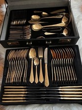 Vergoldesnes SBS Solingen Besteck (Modell Wien)