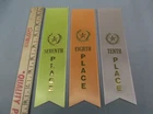 Extra Place Ribbon 3 Pack – 7th 8th 10th – Flat 2"×8" Award Ribbons – Fun Event