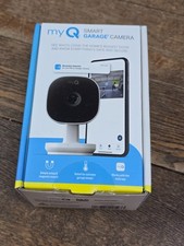   myQ Smart Garage Security Camera 1080p HD Video w/ Night Vision  Motion Alert