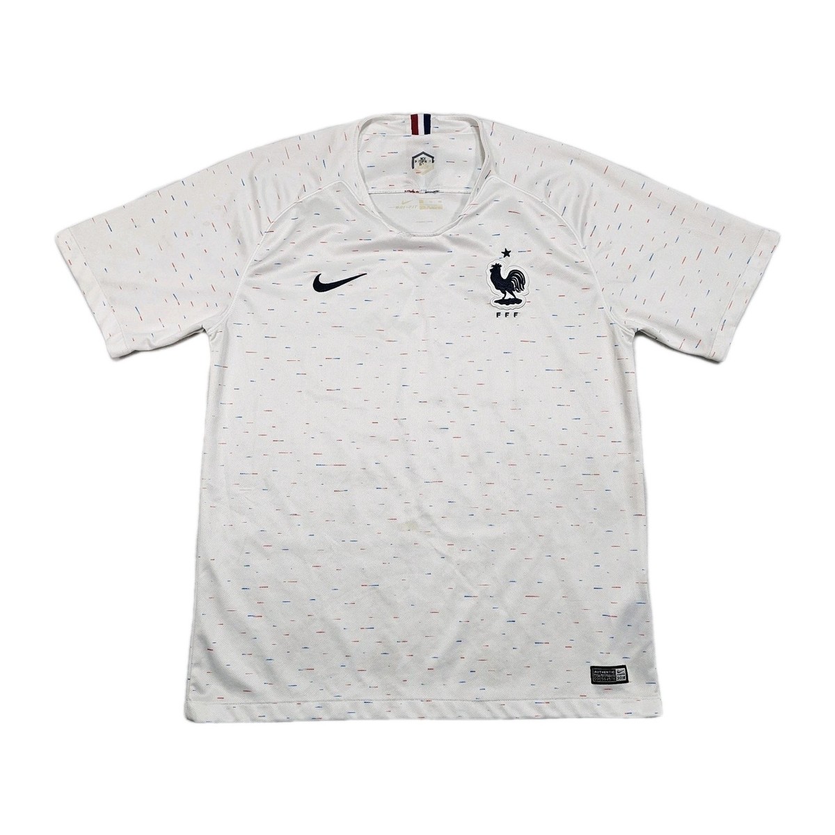 Nike France FFF Soccer Futbol 2018 Jersey Mens XL 658907-411