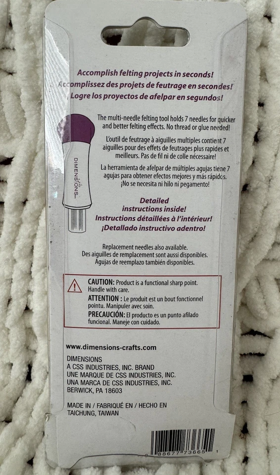 Dimensions Multi- Needle Felting Tool New - Image 2 of 2