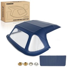 A-premium New Blue Convertible Soft Top With Plastic Window For Mg Mgb 1971-1980