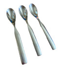 3 Place Oval Soup Spoon Double Helix Sasaki Stainless 7 1/2 inch Ward Bennett — photo 1