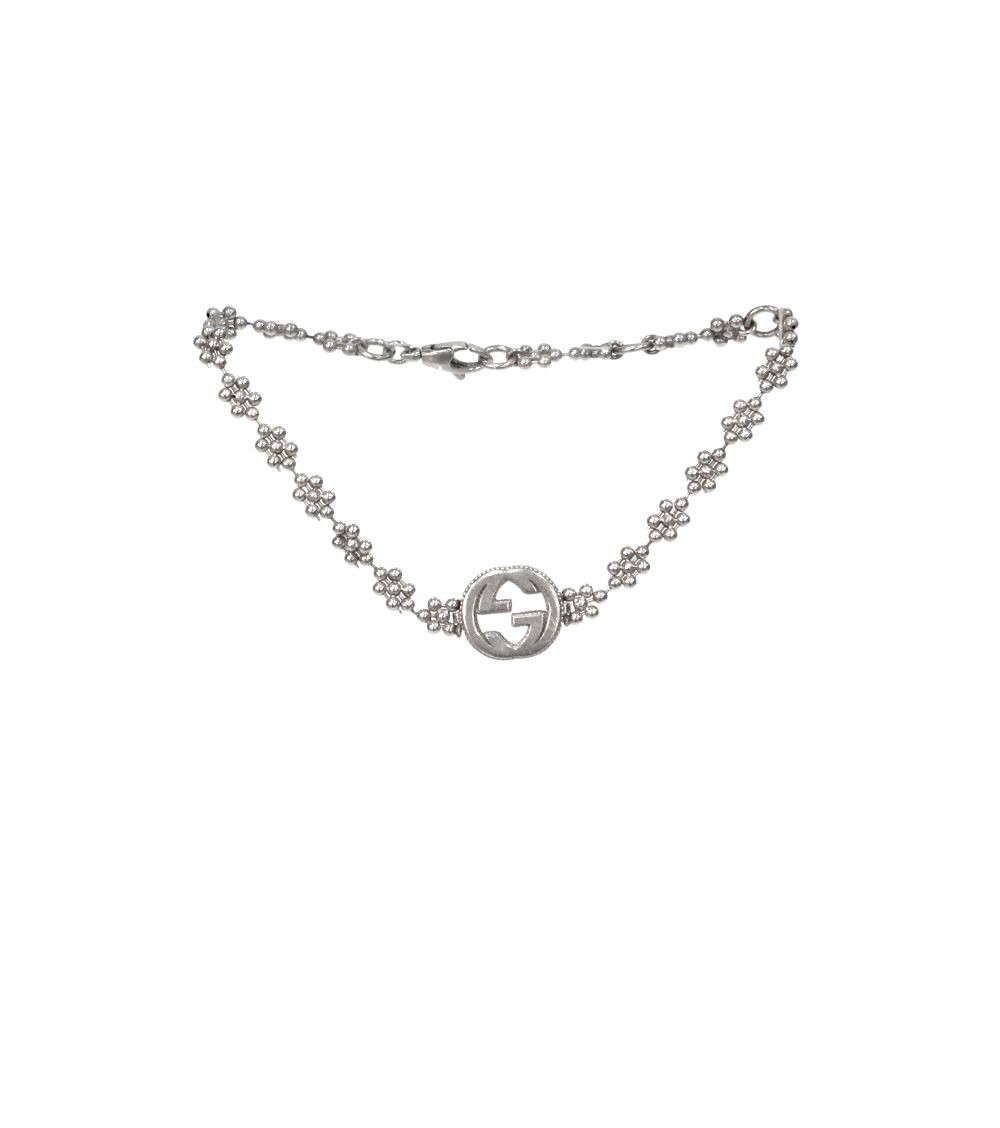 Gucci Bold Interlocking G Silver Bracelet 47719 151478529