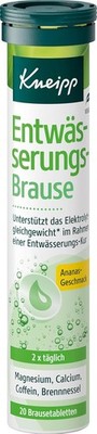 Kneipp Entwässerungs Brause Brausetabletten Nahrungsergänzung 1 x 84 g