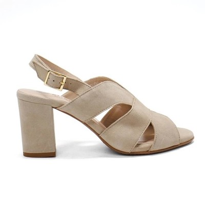 Eric Michael Women's Lark Slingback Dress Sandal Beige