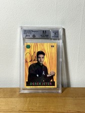DEREK JETER 1992 LITTLE SUN PROSPECTS AUTOGRAPH BGS 8.5 W/7 AUTO HOLY GRAIL 