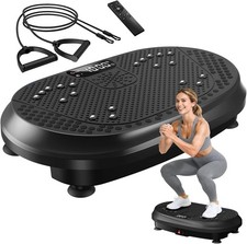 Vibration Plate Exercise Machine, Vibrating Fitness Platform for Lymphatic Drain