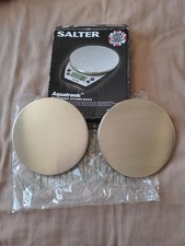 2 x Spare Metal Top/platform For Salter Aquatronic Kitchen Scales