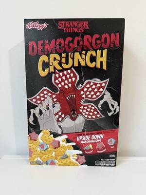Kellogg's Stranger Things Demogorgon Crunch Cereal Box 2025 Collectible Sealed