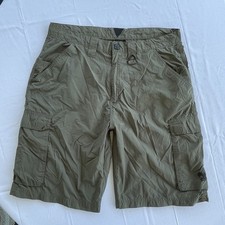 Boy Scouts BSA Centennial Uniform Shorts Green Cargo Nylon Adult Med M Scouting