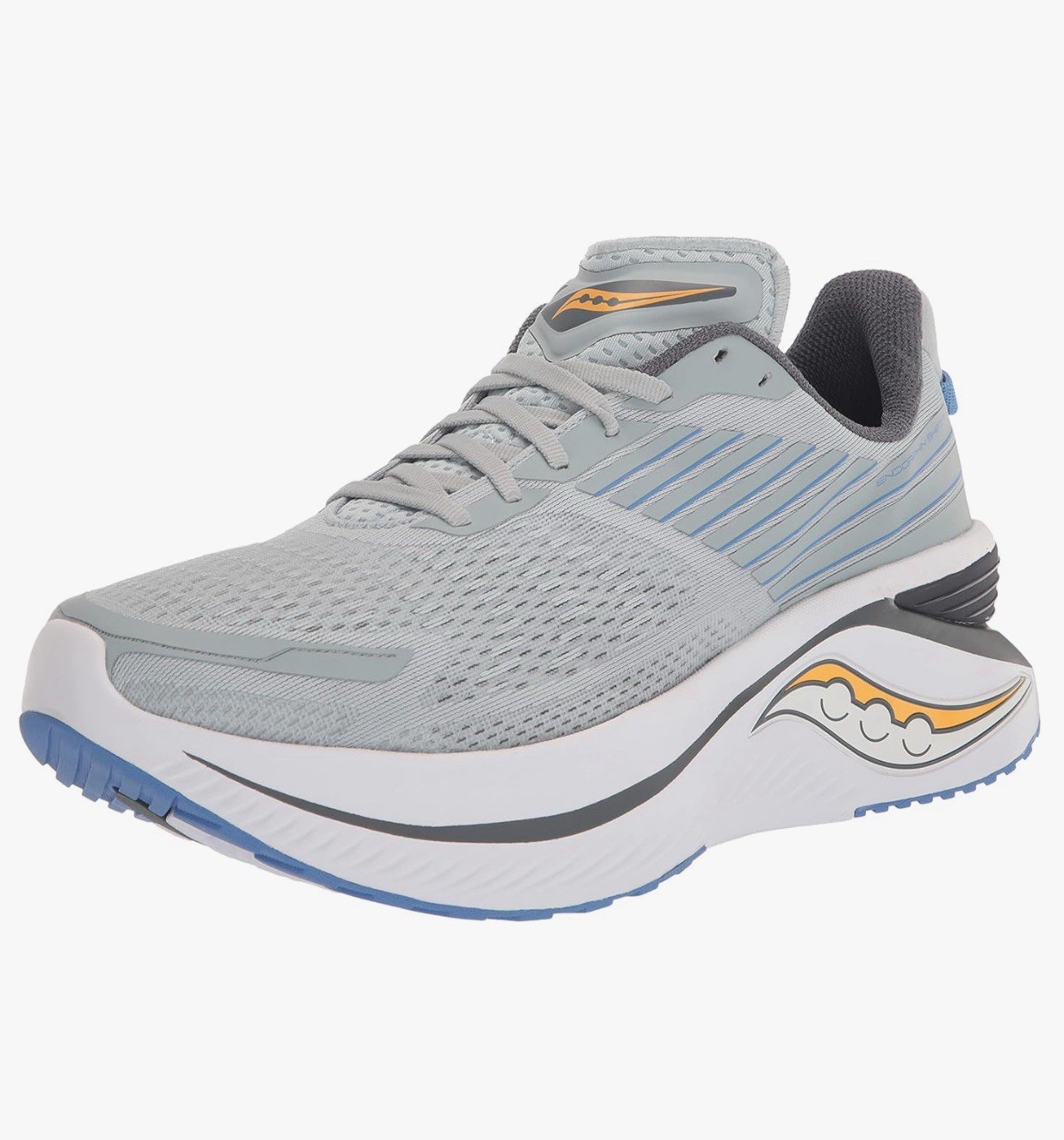 Zapatilla deportiva Saucony Endorphin Shift 3 para mujer, granito/horizonte, 8,5