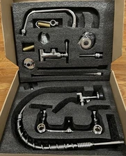 21" Commercial Pre-rinse Faucet Wall Mount Sink Faucet 8" w/ Sprayer