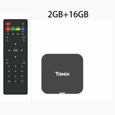 Tanix TX1 Android TV Box Allwinner H313 2.4G Wifi Mini Smart TV Stick Power by D
