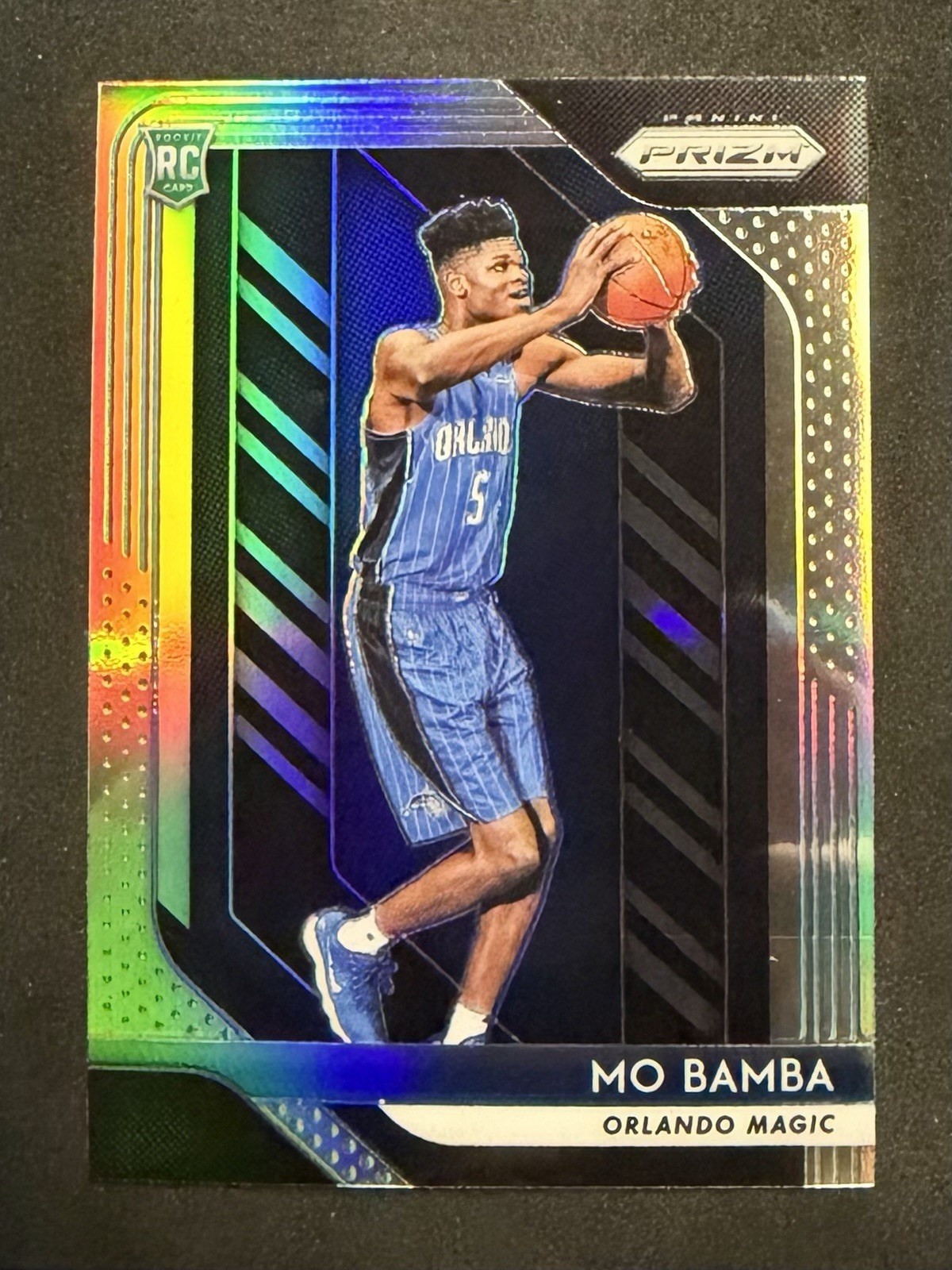 2018-19 Panini Prizm - Mo Bamba #99 Silver Prizm (RC) - Magic