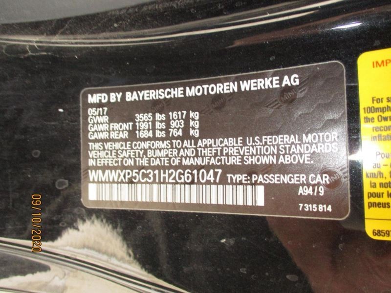 Automatic Transmission Gasoline 1.5L Fits 14-20 MINI COOPER 450600