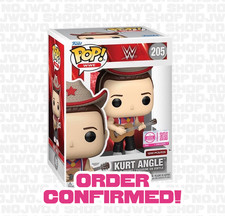 Order Confirmed! Funko Pop Limited Edition Kurt Angle LE 1200 Pcs Presale