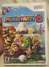 Mario Party 8 (Nintendo Wii, 2006) Tested & Working w/ Manual CIB