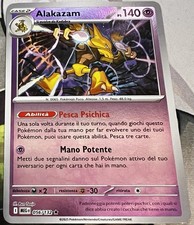 Carta Pokemon Megaevoluzione MEGit ITA: ALAKAZAM 056/132 Rara Reverse