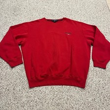 Polo Ralph Lauren Sport Crewneck Sweatshirt L Preppy Athleisure American Flag