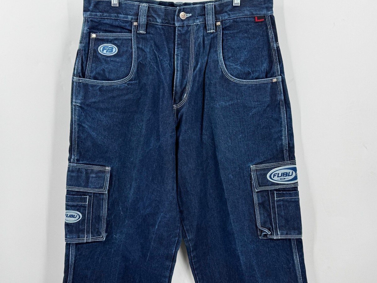 激レアFUBU JEANS 濃紺 極太　デニム　B系 Y2K 00s 刺繍 s-l1200.jpg