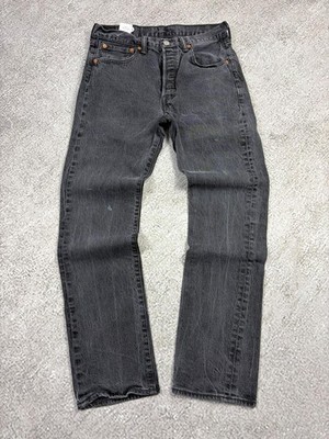 Levi s 501 90 s/2000 Rare Flared Vintage Faded Streetwear Y2K Style (J-950)