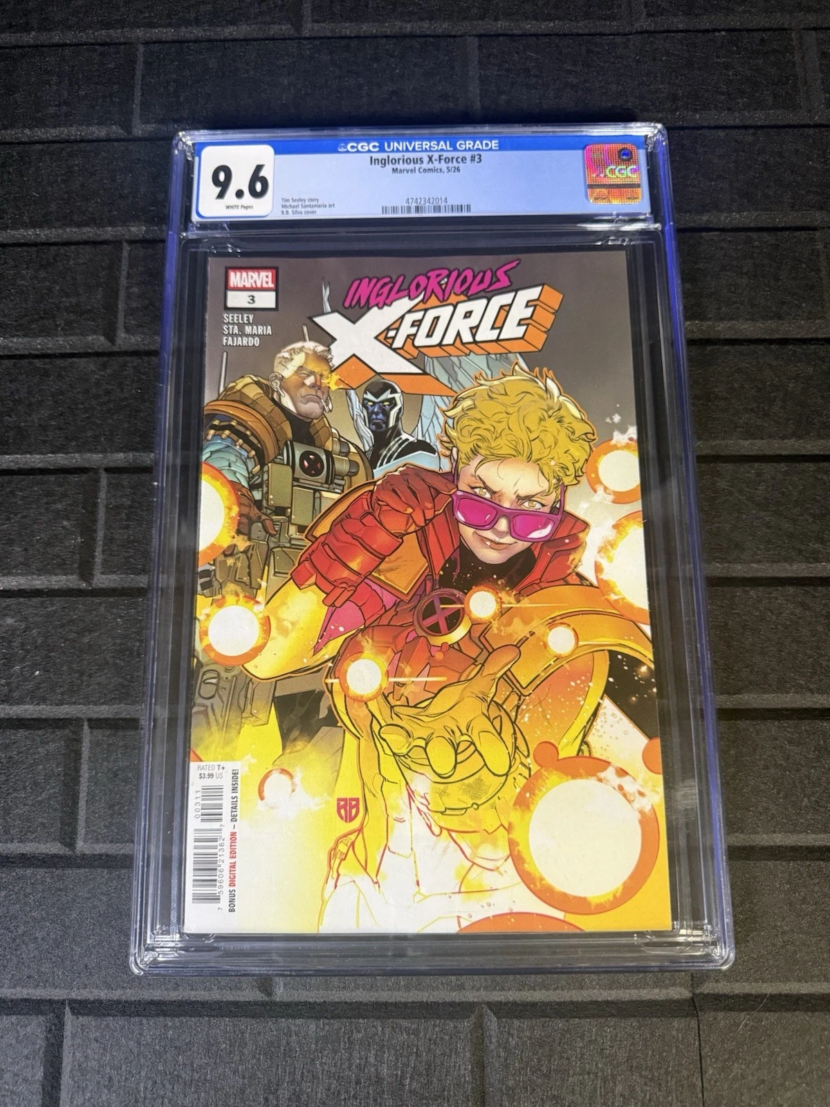 Inglorious X-Force #3 CGC 9.6