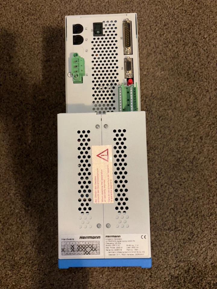 Herrmann ultrasonics ultrapack digital control 2000 PK generator. New open box!! - Image 4 of 4
