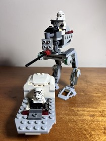 LEGO Star Wars lot. Rebel Troopers 7250 Scout Walker battle droids storm trooper