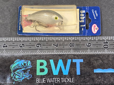 Mann's Vintage Single Stamped Baby 1-Minus Lure: Grey Ghost *Brand New*