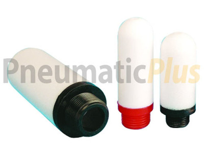 20 x Pneumatic Exhaust Muffler Silencer Polyethylene Standard Air 70um 1/8'' NPT