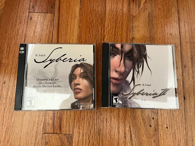 Syberia 1 & II - PC Windows 2002 & 2004 + manuals