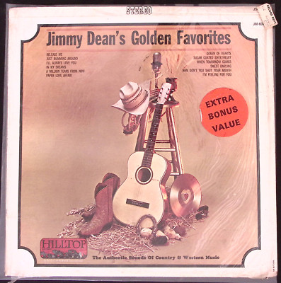 JIMMY DEAN'S GOLDEN FAVORITES HILLTOP RECORDS  LP 138-14W
