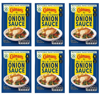 Colman's Zwiebelsoße Packet Mix 35g Pack Von 6
