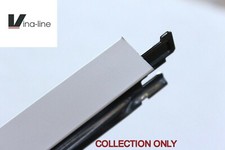 Pack of 10 White 1200 Cross Tee Aluminium Suspended Ceiling Tiles Grid Rails