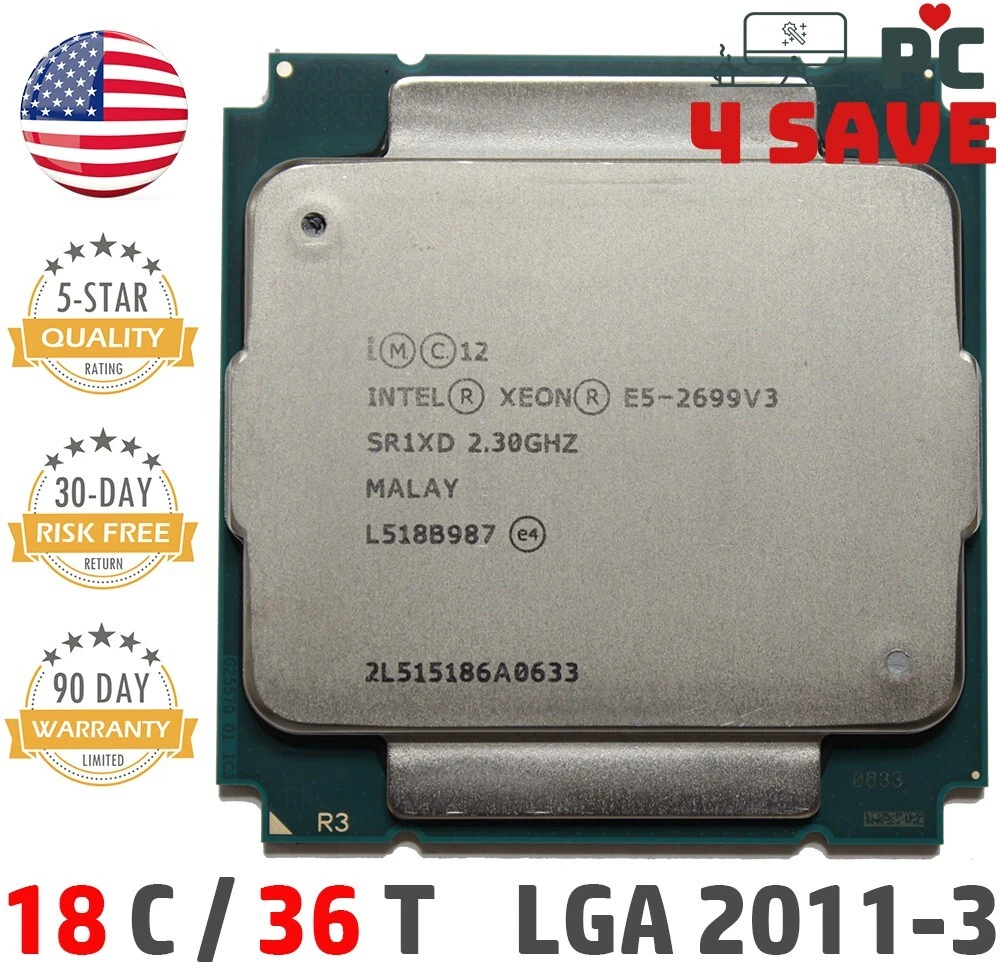 クーポン利用 Intel xeon E5-2699v3 2個セット - crumiller.com