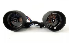 Black V8 6000 Rpm Tachometer Clock Rally Pac W Backlight 1966 Ford Mustang Black V8 6000 Rpm Tachometer Clock Rally Pac W Backlight 1966 Ford Mustang