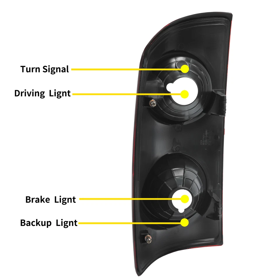 Luz trasera derecha del lado del pasajero para Dodge Ram 1500 / 2500 / 3500 2007-2009 Foto 3 de 4