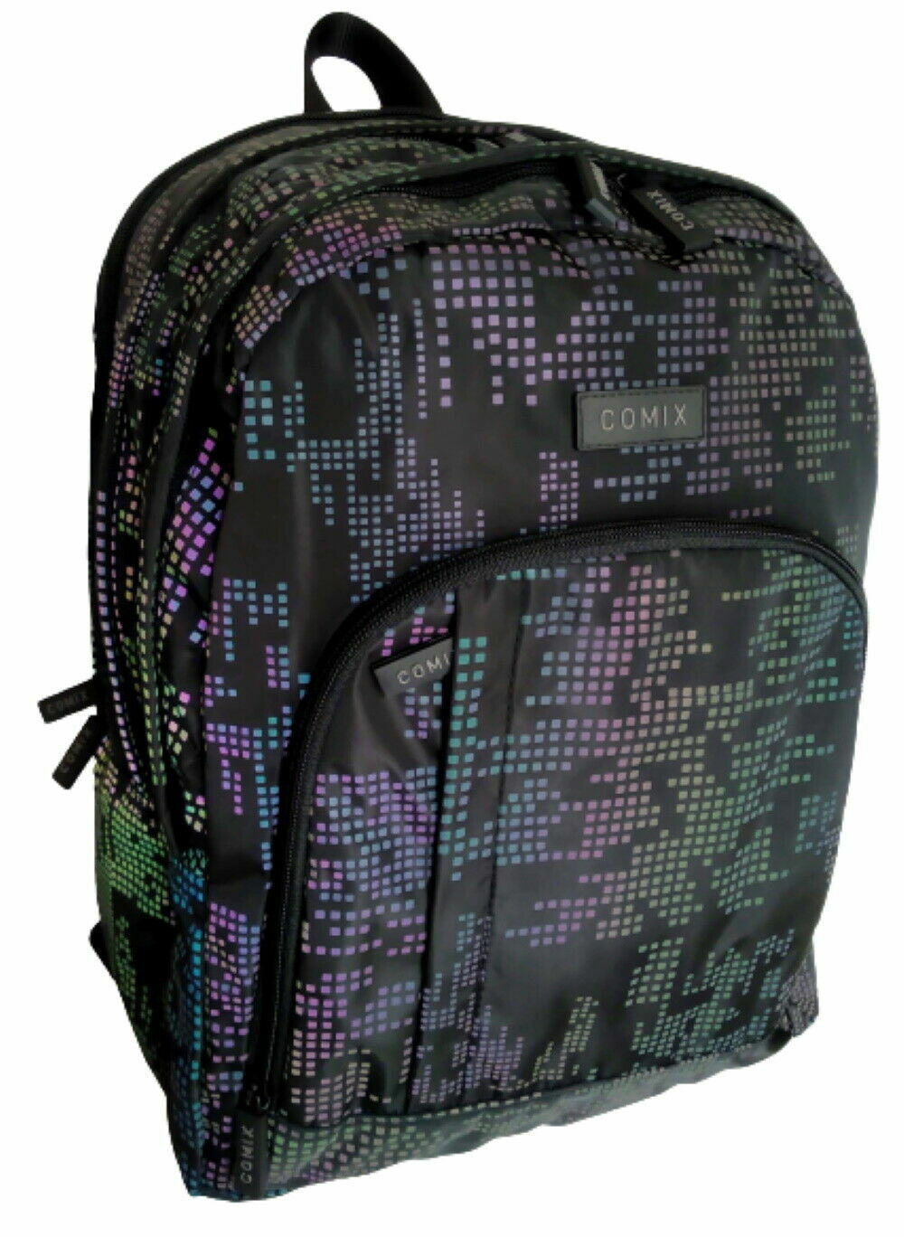 ZAINO ORGANIZZATO REFLECTIVE SQUARES COMIX SPECIAL